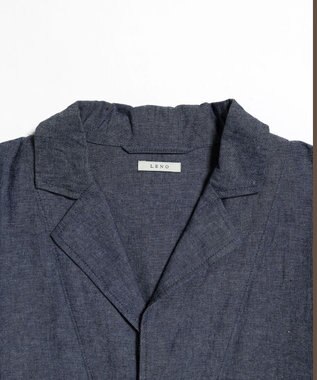 LENO DUNGAREES ATERIER COAT《UNISEX》/ ダンガリーアトリエコート INDIGO