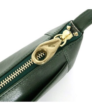 IBIZA カンビアール　牛革　ショルダーバッグ 緑