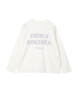 Green Parks オーバーサイズロゴチュニック Off White