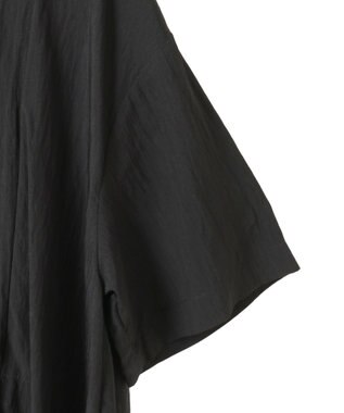 YECCA VECCA 【接触冷感】裾バルーン切替デザインヘムシャツ Khaki