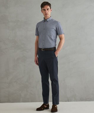 GOTAIRIKU 26年新作【吸汗速乾/接触冷感】ノードシールド BIZシャツ_スナップダウン ネイビー系8