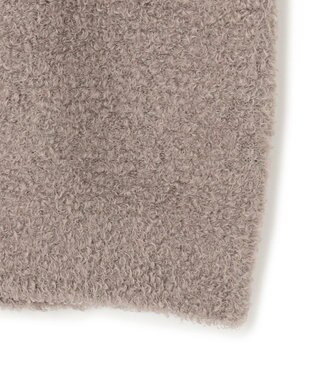 UNFILO プードルニット ボトルネック モカ