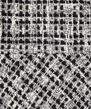 TOCCA 【洗える】SHARBET TWEED ドレス モノトーン系