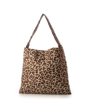 UNBILLION カシュカシュ cachecache / レオパードジャガードワンショルダートート