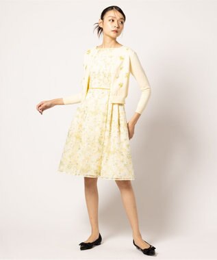 TOCCA 【洗える】MIMOSA AESTHIC ドレス イエロー系
