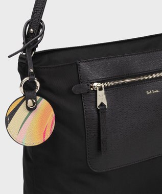 Paul Smith モダンナイロン ショルダーバッグ ブラック