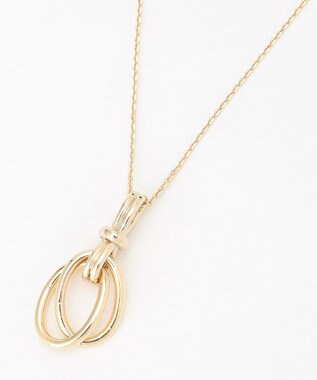  ヴィンテージオーバルリング ネックレス