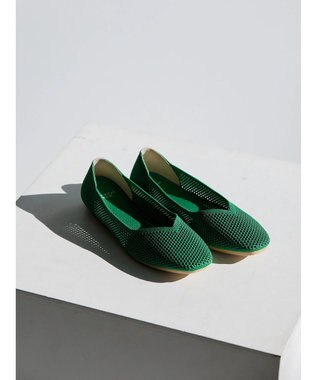 AMERICAN HOLIC ニットバレエシューズ Green