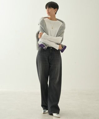 AMERICAN HOLIC スクエアカットプルオーバー Off White