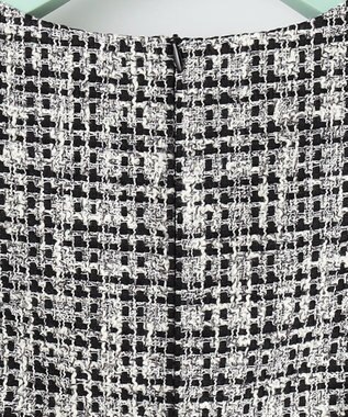 TOCCA 【洗える】SHARBET TWEED ドレス モノトーン系