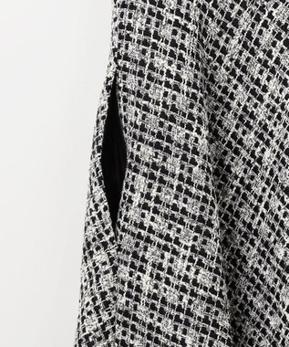 TOCCA 【洗える】SHARBET TWEED ドレス モノトーン系