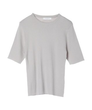 Green Parks 洗える　コンパクトニットプルオーバー Light Gray