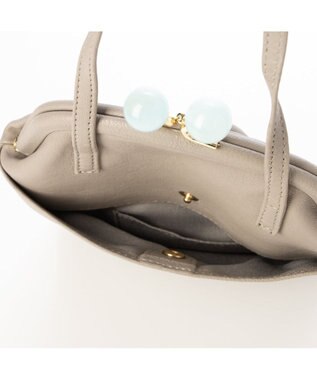 UNBILLION 【テレビ ドラマ着用アイテム】perche ジェムストーンガマグチモバイルショルダー ライトグレー