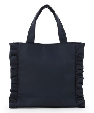 TOCCA 【美人百花掲載】【一部カラー撥水】TRIM WAVES MINITOTE ミニトートバッグ ネイビー系