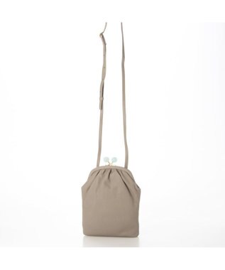 UNBILLION 【テレビ ドラマ着用アイテム】perche ジェムストーンガマグチモバイルショルダー ライトグレー