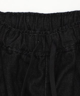 WEGO 【ウエストゴム/2WAY】2WAYデニムカーゴパンツ デニムブラックソノタ