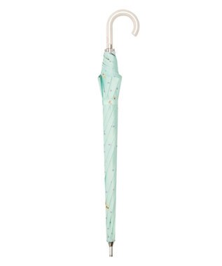 MOONBAT 【一級遮光/軽量】PAUL & JOE 晴雨兼用 日傘 長傘 ジプシー 総柄 ミントグリーン