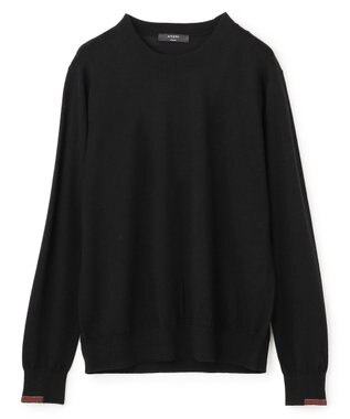 JOSEPH HOMME ウォッシャブルメリノ　クルーネックニット ブラック系