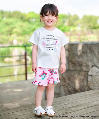 ANY KIDS 【any FAM×サンリオキャラクターズ】2WAY 甚平セット マイメロディ×イチゴ