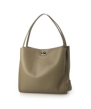 UNBILLION カシュカシュ cachecache / ヒネリ金具ビッグトートバッグ オーク