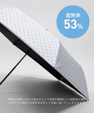 WEGO 【晴雨兼用/折りたたみ傘/日焼け対策/紫外線対策】別注PROTECT　U 柄1