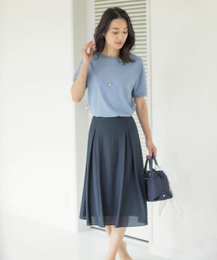J.PRESS LADIES コロンパール ネックレス ゴールド系