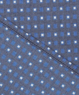 JOSEPH ABBOUD 【ストレッチ・洗える】ストレッチ プリント シャツ ネイビー系5