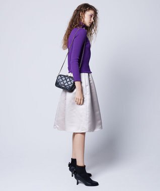 TOCCA 【洗える！】RESONATE タートルネックプルオーバー パープル系