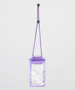 WEGO 防滴スマホポーチC パープル