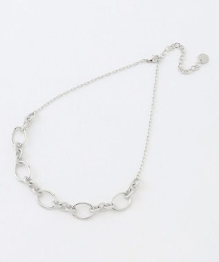 J.PRESS LADIES リング チェーン ネックレス シルバー系