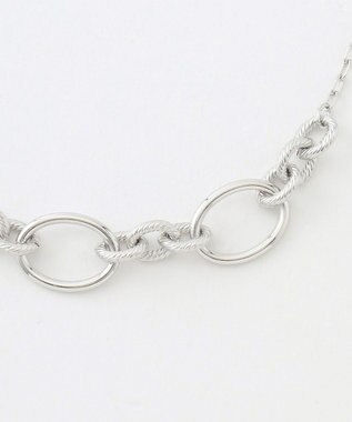 J.PRESS LADIES リング チェーン ネックレス シルバー系