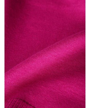 Green Parks もちやわ　Ｖネック前後差プルオーバー Pink