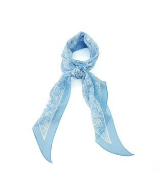 Marca ＜洗えるシルク＞【Marcaオリジナル】小枝更紗 ウォッシャブル シルクローン剣先ストール