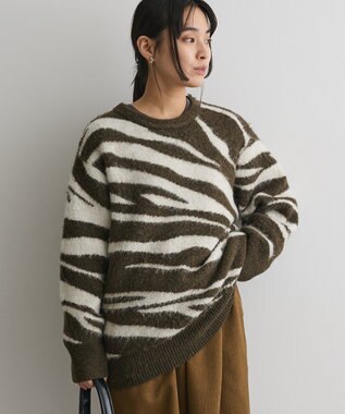 CRAFT STANDARD BOUTIQUE アニマルジャカードニットプルオーバー