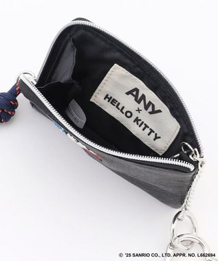ANY 【ハローキティ×ANY】パスケース ブラック