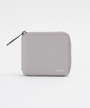 russet ラウンドジップハーフウォレット(SO-447) Gray