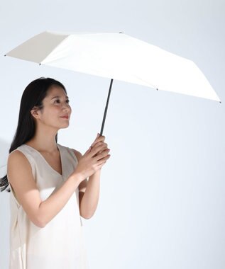 WEGO 【晴雨兼用/折りたたみ傘/紫外線対策/日焼け対策】PROTECT U ライトベージュ