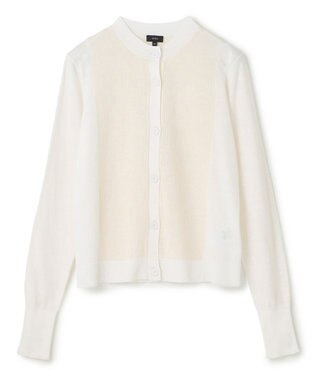 JOSEPH 【洗える】リネンコットン　カーディガン Ivory