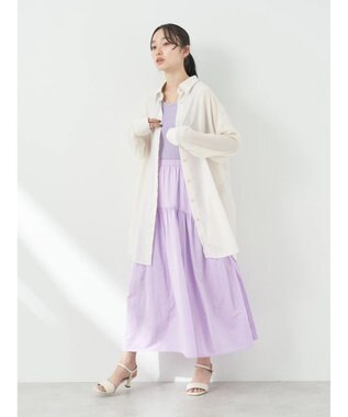 earth music&ecology ウ゛ィンテージボタンシャツ Off White