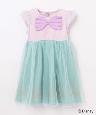 ANY KIDS 【ディズニープリンセス】ドレス風 ワンピース ミント<アリエル>