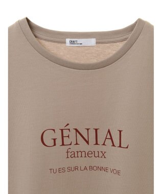 CRAFT STANDARD BOUTIQUE ＧＥＮＩＡＬ　プリントプルオーバー Brown