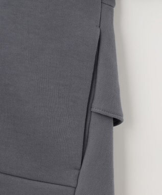 組曲 【人気商品入荷！】ダンボールジャージーバックフリル パーカー グレー系