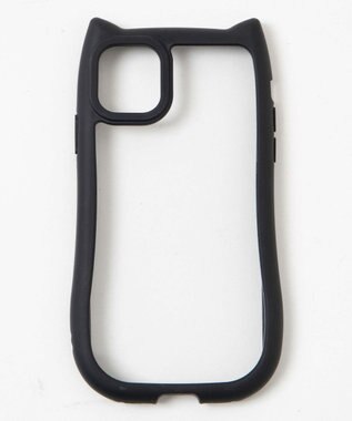 WEGO 猫耳フレームiphoneケース（ブラック） 柄1