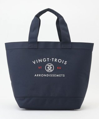 23区GOLF 【UNISEX】シューズも着替えもしっかり入る！シンプルデザインのロッカーバック ネイビー系