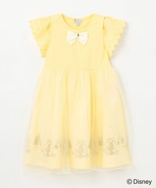 ANY KIDS 【ディズニープリンセス】ドレス風 ワンピース クリーム<ベル>