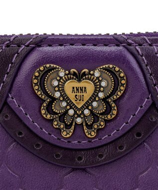 ANNA SUI エレノア マルチケース パープル