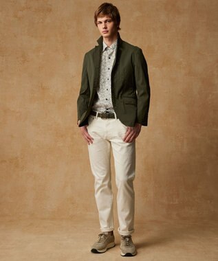 JOSEPH ABBOUD 【ハイパワーストレッチ/7ポケット/Eco撥水】アクティブレジャー ジャケット カーキ系