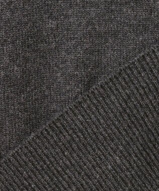 23区 【見上愛さん着用/Oggi掲載/洗える】カシミヤブレンド サイドジップ  ニットチュニック グレー系