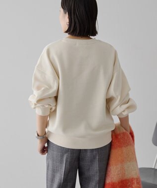 AMERICAN HOLIC カレッジロゴ裏起毛プルオーバー Ivory