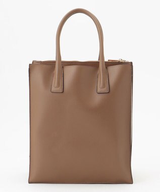 LA BAGAGERIE 【MONICA】アコーディオンスクエアトートM チョコ